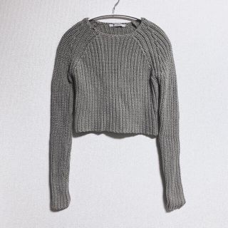 アレキサンダーワン(Alexander Wang)のalexander wang ショートニット(ニット/セーター)