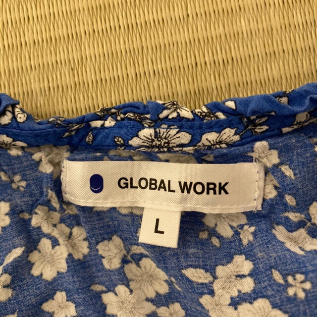 GLOBAL WORK(グローバルワーク)のワンピース　夏　キッズLサイズ（110〜120） キッズ/ベビー/マタニティのキッズ服女の子用(90cm~)(ワンピース)の商品写真