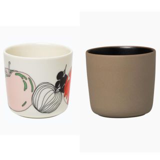 マリメッコ(marimekko)のmarimekko マリメッコ　Oiva＋日本新発売ラテマグ　Tarhuri(グラス/カップ)