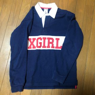 エックスガール(X-girl)のX-girl☆ラガーシャツ(シャツ/ブラウス(長袖/七分))