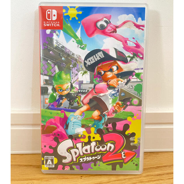 Nintendo Switch(ニンテンドースイッチ)のスプラトゥーン2 ソフト  エンタメ/ホビーのゲームソフト/ゲーム機本体(家庭用ゲームソフト)の商品写真