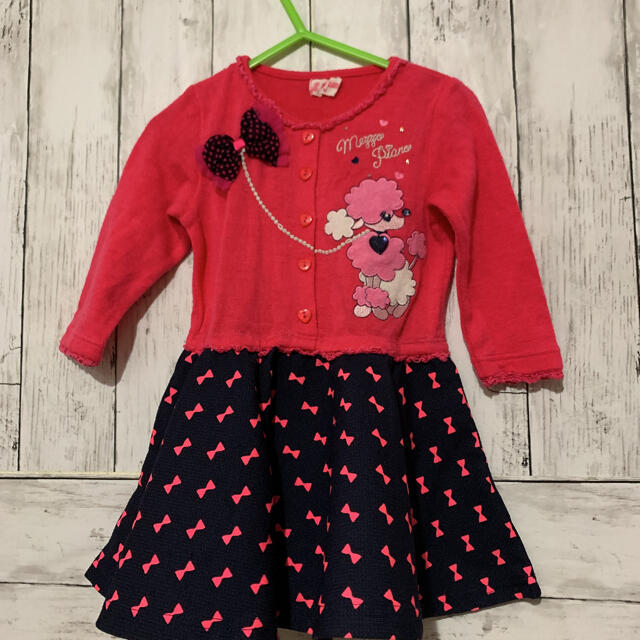 mezzo piano(メゾピアノ)のメゾピアノ キッズ/ベビー/マタニティのキッズ服女の子用(90cm~)(ワンピース)の商品写真