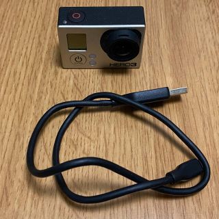 ゴープロ(GoPro)のGoPro HERO3 ブラックエディション　充電ケーブル付き(ビデオカメラ)