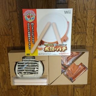 ニンテンドウ(任天堂)のWii WiiU用 太鼓の達人専用コントローラ「太鼓とバチ」(その他)