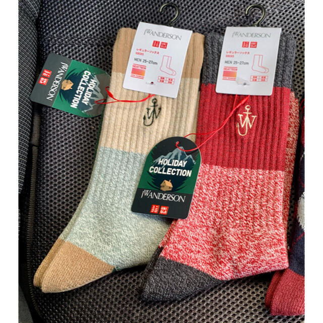 UNIQLO(ユニクロ)のユニクロ JW ヒートテック ソックス2足セット メンズのレッグウェア(ソックス)の商品写真