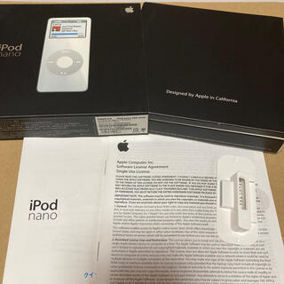 アイポッド(iPod)のiPod nano 4GB Apple ケース　空箱　(その他)