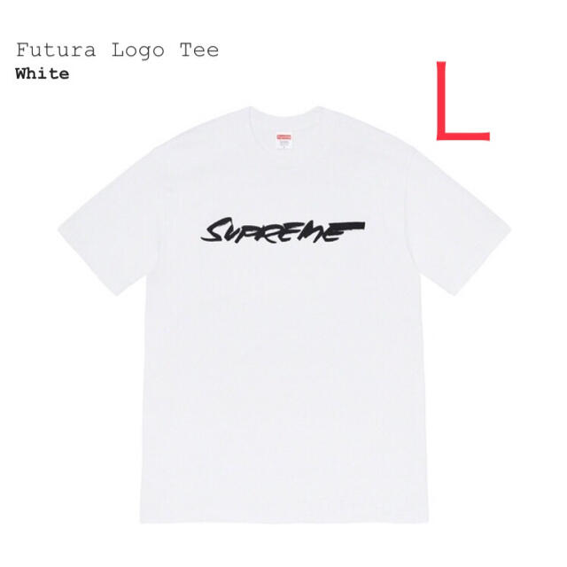 Supreme Futura Logo Tee White Lsize