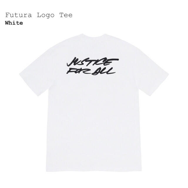 Supreme Futura Logo Tee White Lsize | clinicadentalsmiledent.es