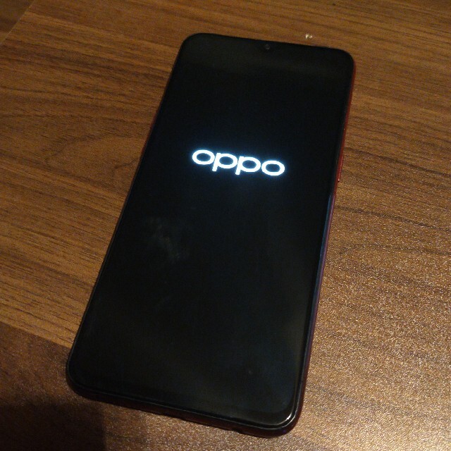 OPPO(オッポ)の★再値下げしました★OPPO R17 Neo　レッド スマホ/家電/カメラのスマートフォン/携帯電話(スマートフォン本体)の商品写真