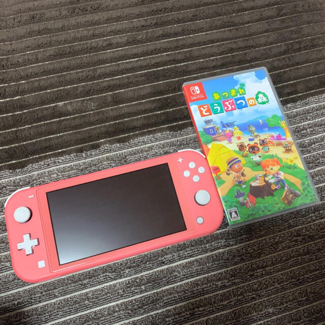 Switch Lite コーラル+あつまれどうぶつの森ソフト-