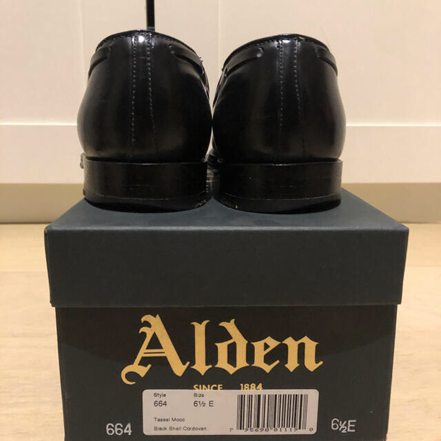 Alden(オールデン)のAlden タッセルローファー 664 6 1/2 コードバン メンズの靴/シューズ(ドレス/ビジネス)の商品写真