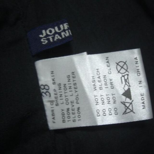 JOURNAL STANDARD(ジャーナルスタンダード)のジャーナルスタンダード ダブルライダースジャケット シープスキン羊革 シワ加工  レディースのジャケット/アウター(ライダースジャケット)の商品写真