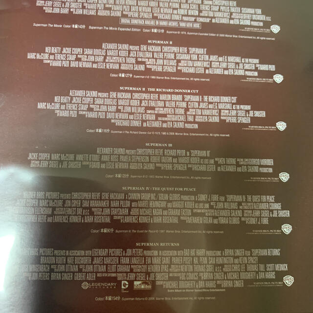 スーパーマン　アンソロジー　DVD 7枚組 エンタメ/ホビーのDVD/ブルーレイ(外国映画)の商品写真