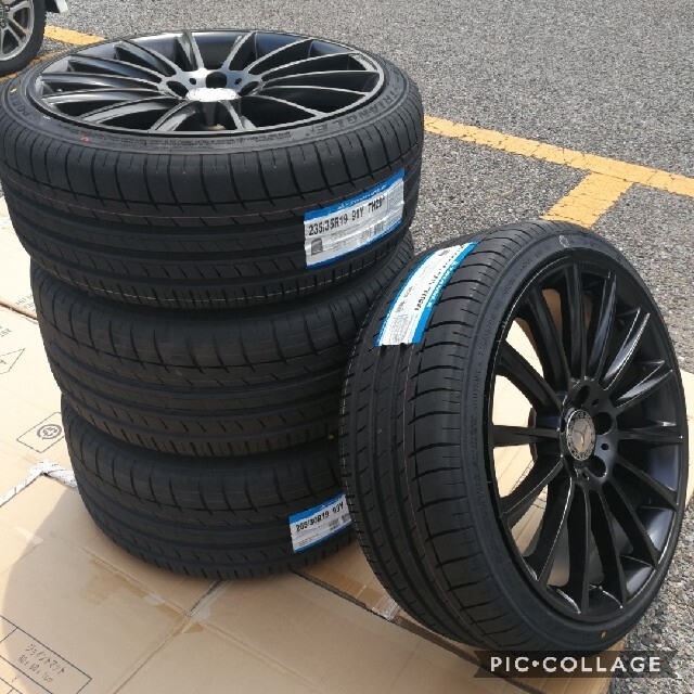 ベンツ Cクラス Eクーペ W205 W207 5189 19インチ タイヤとホ - 自動車 ベンツ Cクラス Eクーペ W205 W207 5189 19インチ タイヤとホ - 自動車