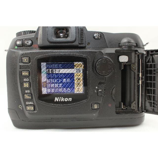 Nikon 一眼レフ D70 Wズームレンズセット★簡単撮影★初心者おすすめ★