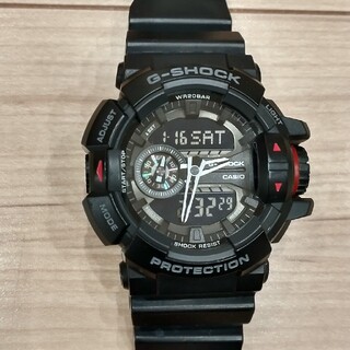 ジーショック(G-SHOCK)のGA-400 5398 G-SHOCK 美品　CASIO　黒　ブラック(腕時計(デジタル))
