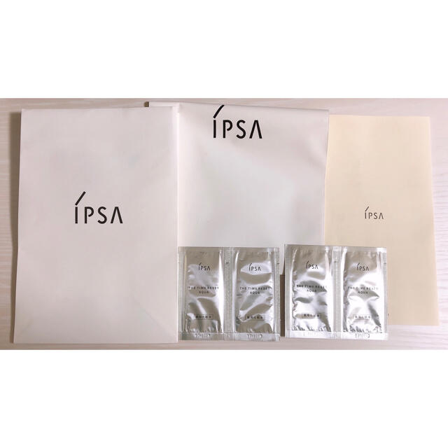 IPSA(イプサ)のイプサ　化粧水　ザ タイムRアクア　サンプル 4個セット コスメ/美容のキット/セット(サンプル/トライアルキット)の商品写真