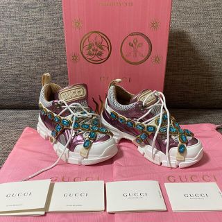 グッチ(Gucci)の⭐︎新品⭐︎GUCCI ⭐︎ フラッシュトレック　グッチ　スニーカー(スニーカー)