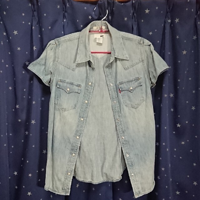 Levi's(リーバイス)の★Levi's リーバイス　デニム シャツ ジャケット★ レディースのジャケット/アウター(Gジャン/デニムジャケット)の商品写真