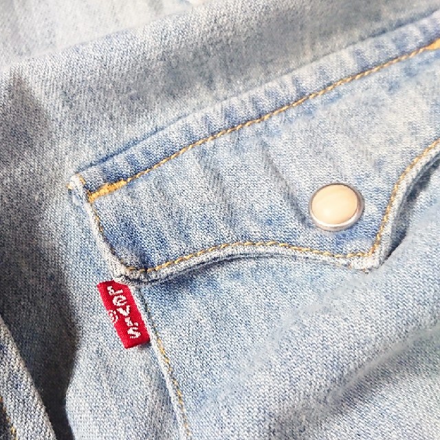 Levi's(リーバイス)の★Levi's リーバイス　デニム シャツ ジャケット★ レディースのジャケット/アウター(Gジャン/デニムジャケット)の商品写真