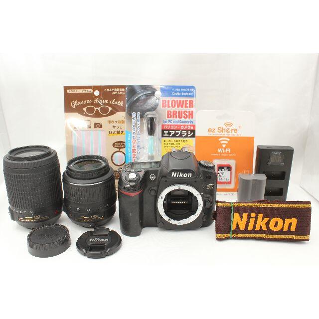 Nikon - Nikon 一眼レフ D80 Wズームレンズセット☆Wifi転送機能の通販 ...