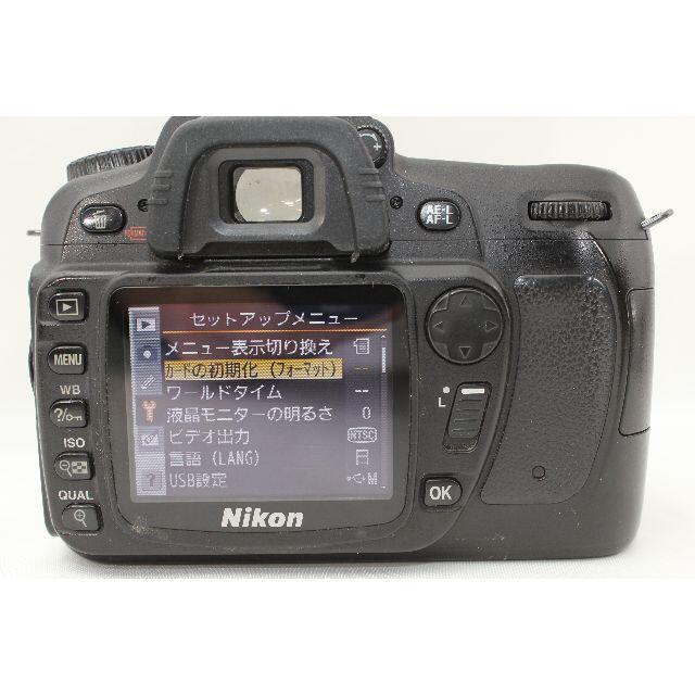 ❤Wi-Fi付き♪一眼レフが初めてでも使いやすい！！❤Nikon ニコン D80