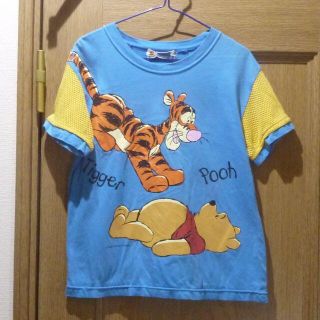 ディズニー(Disney)のディズニー　プーさんとティガーのＴシャツ　サイズ120(Tシャツ/カットソー)