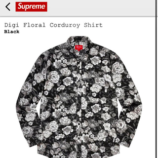 シュプリーム(Supreme)の貴重　supreme Digi Floral Corduroy Shirt(シャツ)