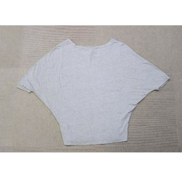 ライトグレー Tシャツ レディースのトップス(Tシャツ(半袖/袖なし))の商品写真