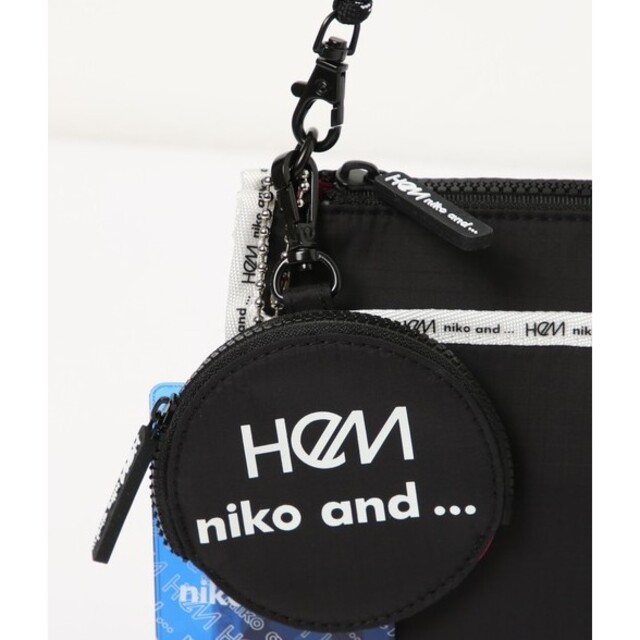 niko and...(ニコアンド)の★niko and ...★【HeM】コラボ お財布ショルダーバッグセット レディースのバッグ(ショルダーバッグ)の商品写真