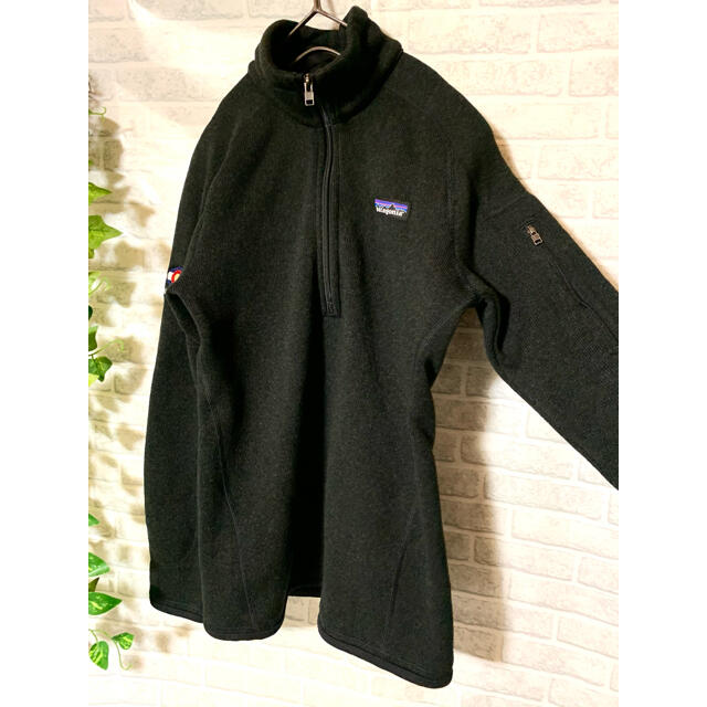 patagonia(パタゴニア)の【US輸入古着】パタゴニア　ハーフジップ　ベターセーター　ビーバークリーク　XS レディースのトップス(ニット/セーター)の商品写真