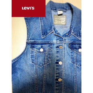 リーバイス(Levi's)のLevi's リーバイス デニムベスト 美品 希少アイテム(ベスト/ジレ)