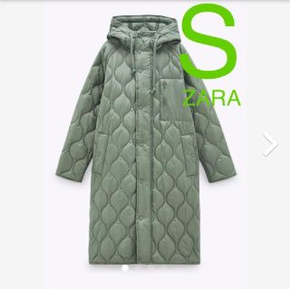 オーバーサイズ　キルティングジャケット　ZARA