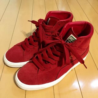 プーマ(PUMA)のPUMA スウェード スニーカー 赤(スニーカー)