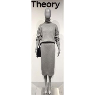 Theory 19aw マキシ丈ニットスカートレディース