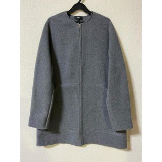 セオリー(theory)のTheory 19aw ノーカラーコート(ノーカラージャケット)