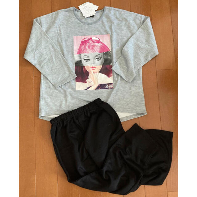 バービーパジャマ　140 キッズ/ベビー/マタニティのキッズ服女の子用(90cm~)(パジャマ)の商品写真