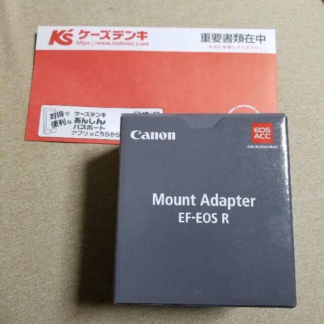 Canon キヤノン マウントアダプター EF-EOS R