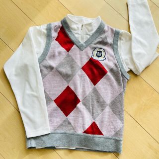 ルコックスポルティフ(le coq sportif)のロッキー&ホッパー　チェックベスト　レディース　ゴルフウェア　女子　ゴルフ(ウエア)