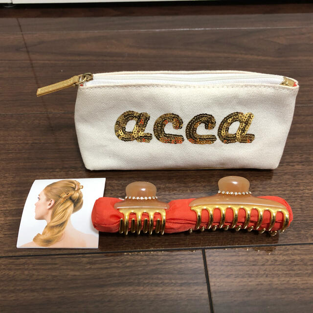 acca - 【試着のみ】acca ヘアクリップの通販 by プチ's shop｜アッカ 