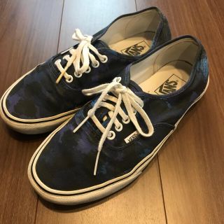 ケンゾー(KENZO)のKENZO  VANS AUTHENTIC LEOPARD レオパード　ヒョウ柄(スニーカー)