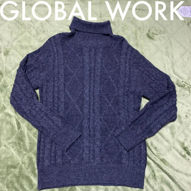 GLOBAL WORK(グローバルワーク)のGLOBAL WORK タートルネックセーター メンズのトップス(ニット/セーター)の商品写真