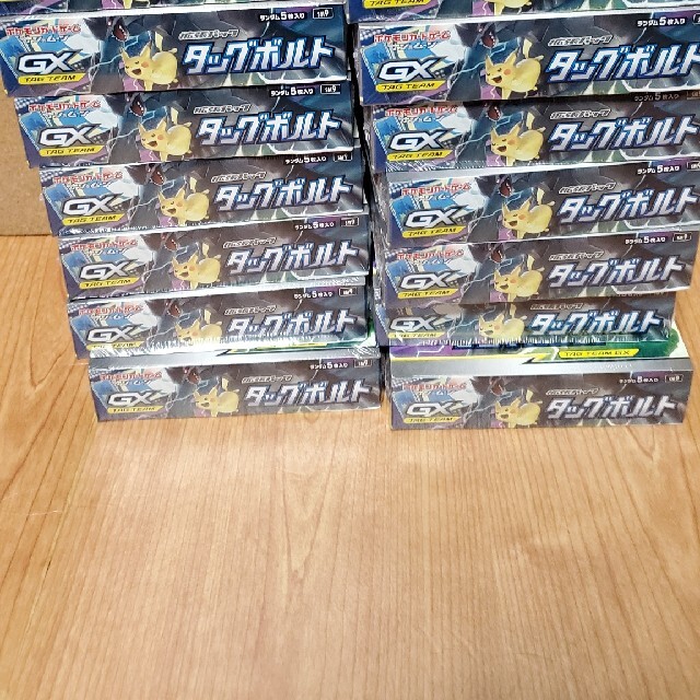 エンタメ/ホビーポケモンカード タッグボルト box 未開封 シュリンク付き 10BOX