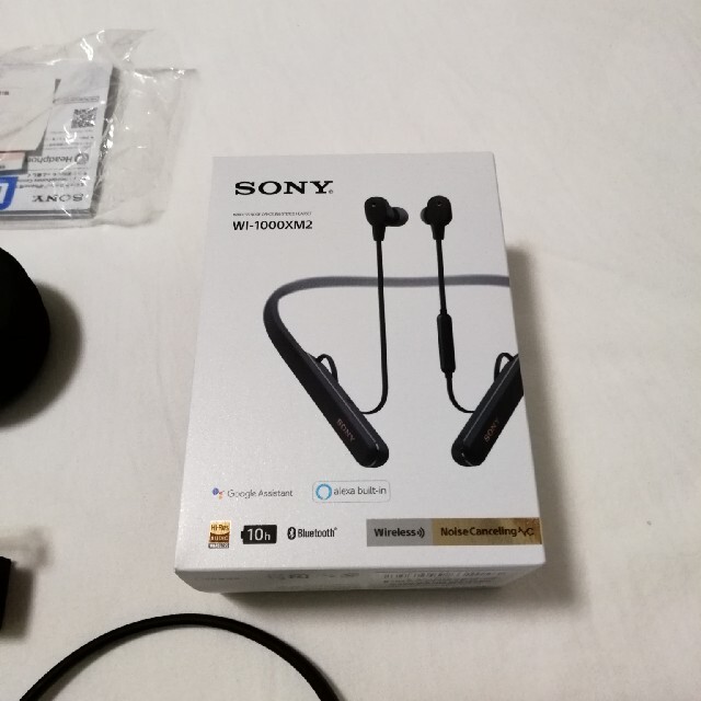 Sony WI-1000XM2 ノイズキャンセル ハイレゾ対応 保証書有りヘッドフォン/イヤフォン