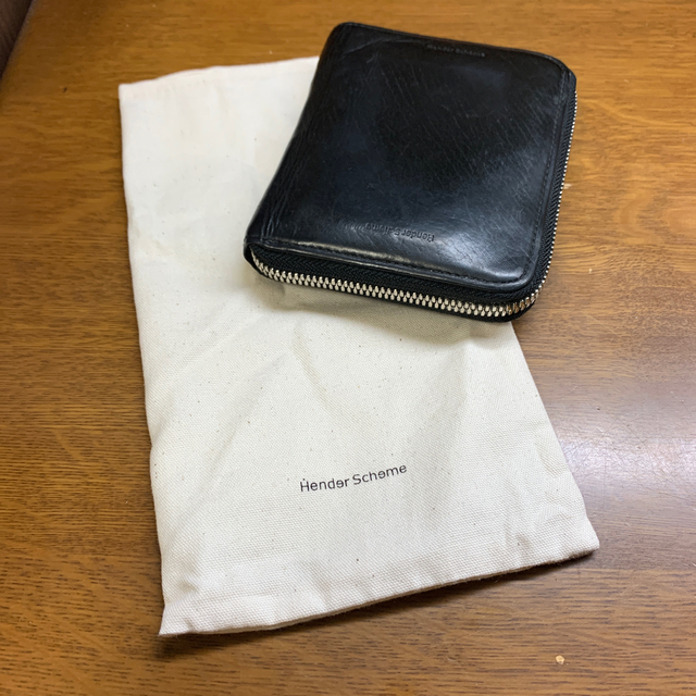 Hender Scheme(エンダー スキーマ) SQARE ZIP PURSE