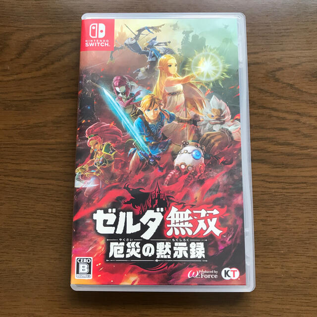 ゼルダ無双 厄災の黙示録 Switch エンタメ/ホビーのゲームソフト/ゲーム機本体(家庭用ゲームソフト)の商品写真