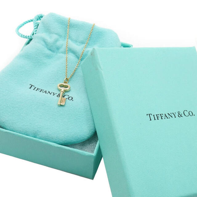 Tiffany & Co.(ティファニー)の【超美品】Tiffany ティファニー オーバル キー 18KPG ネックレス レディースのアクセサリー(ネックレス)の商品写真