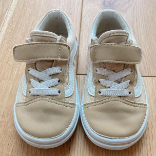 ヴァンズ(VANS)のvansオールドスクール ベージュ　15㎝(スニーカー)