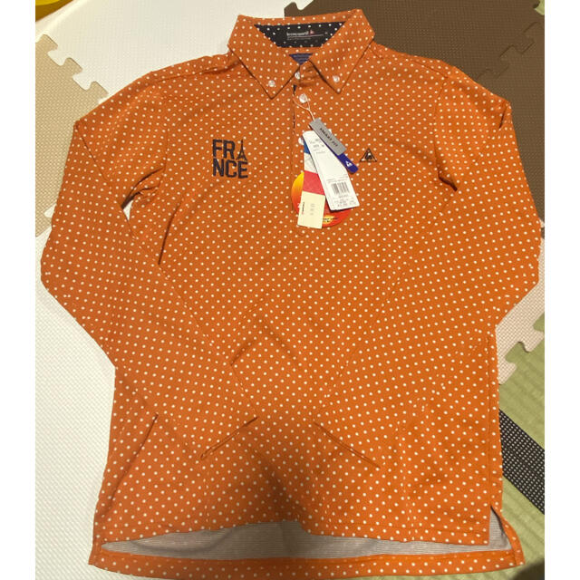 le coq sportif(ルコックスポルティフ)の新品未使用♡le coq sportif ♡ポロシャツ長袖 スポーツ/アウトドアのゴルフ(ウエア)の商品写真