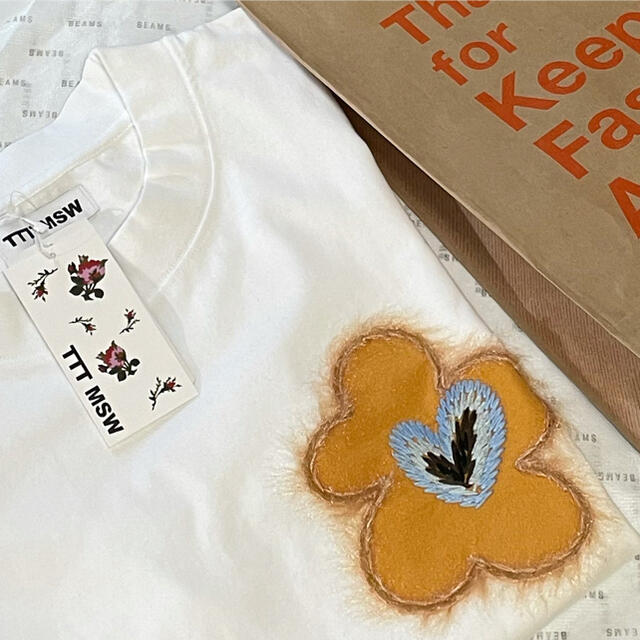 TTT_MSW FLOWER EMBROIDERY T SHIRT